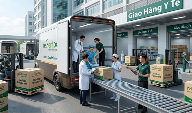 Hệ thống logistics linh hoạt<br />& tốc độ